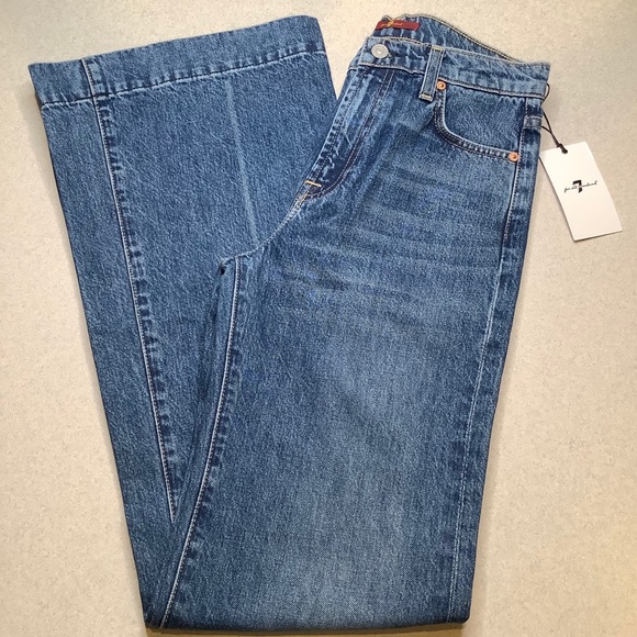 7 For All Mankind Jeans 26X35 Modern Dojo Havana! - Picture 4 of 7